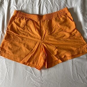 Columbia Orange Women's Hiking Shorts